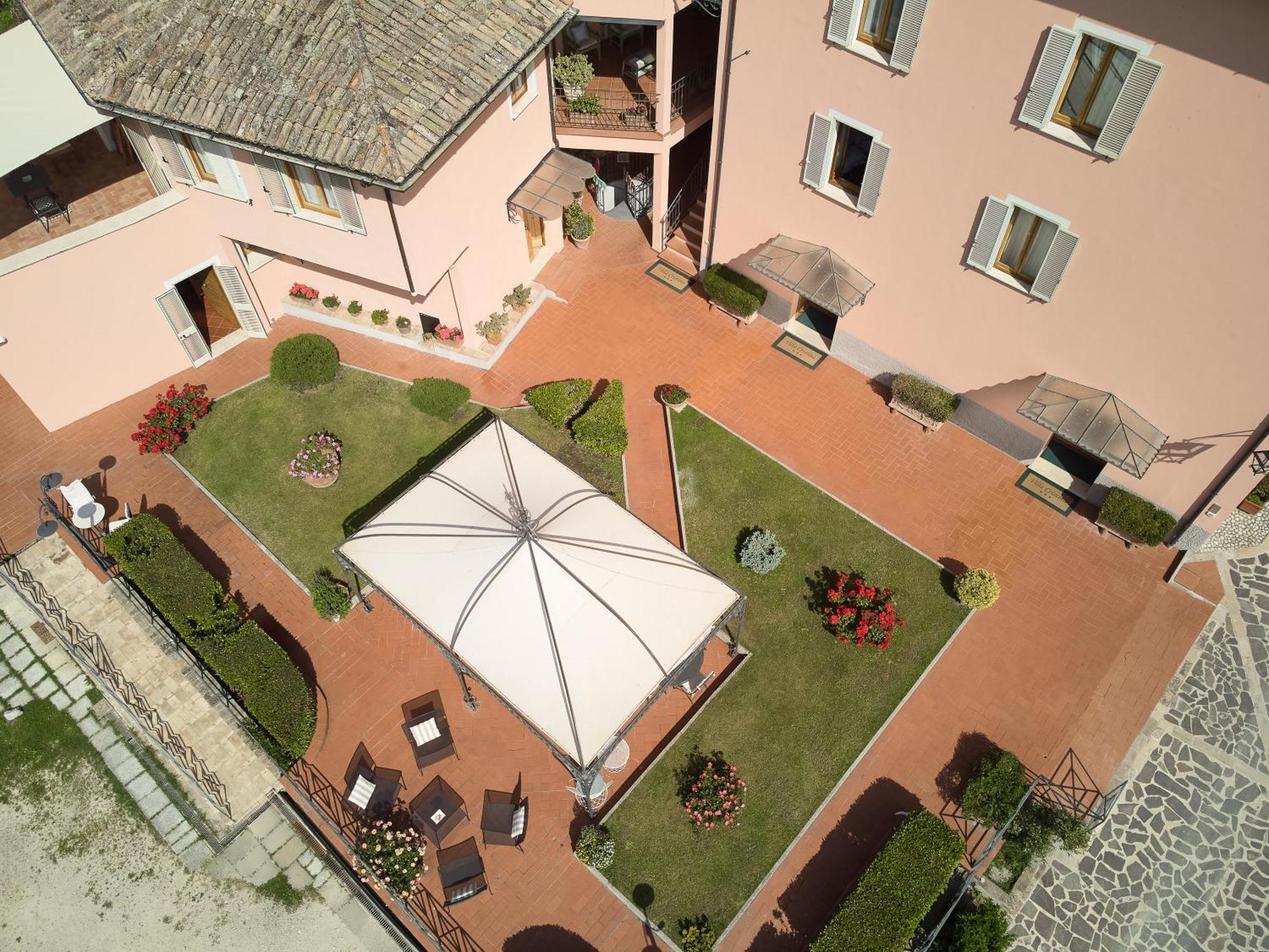 Albergo Villa Cristina 斯波莱托 外观 照片