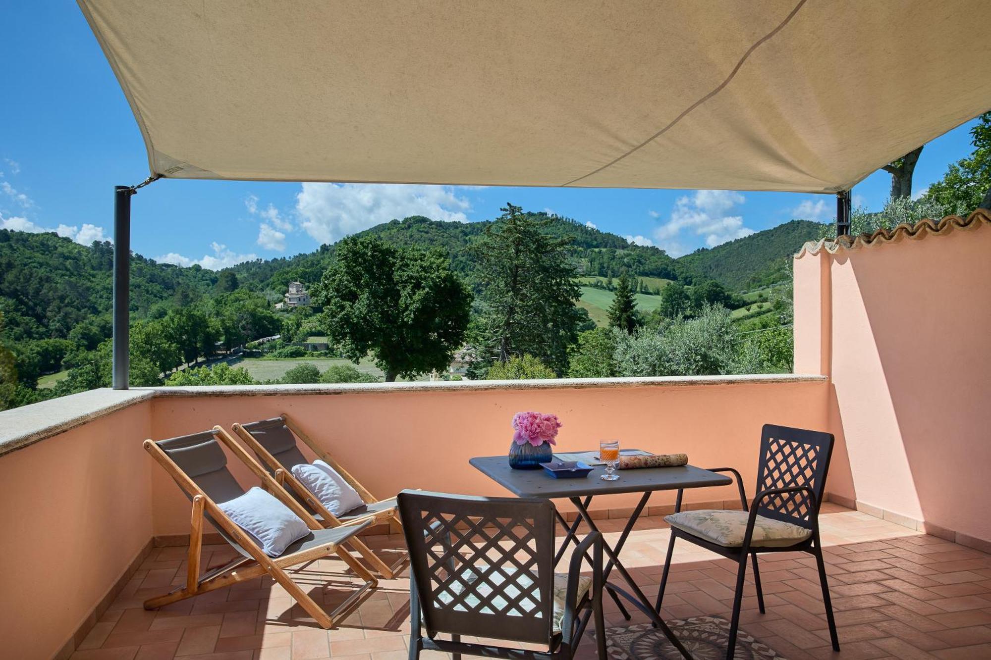 Albergo Villa Cristina 斯波莱托 外观 照片