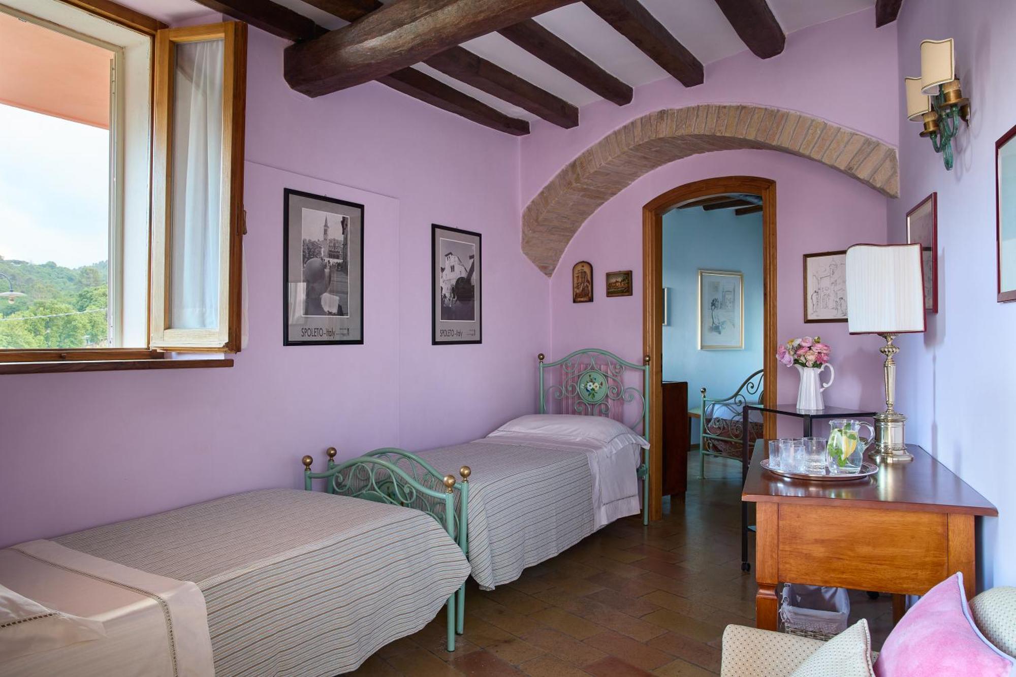 Albergo Villa Cristina 斯波莱托 外观 照片