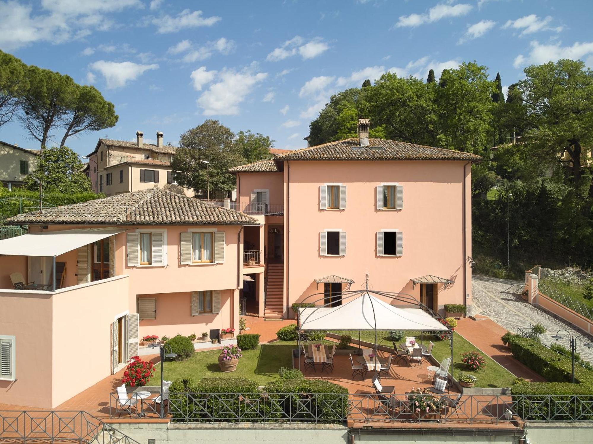 Albergo Villa Cristina 斯波莱托 外观 照片
