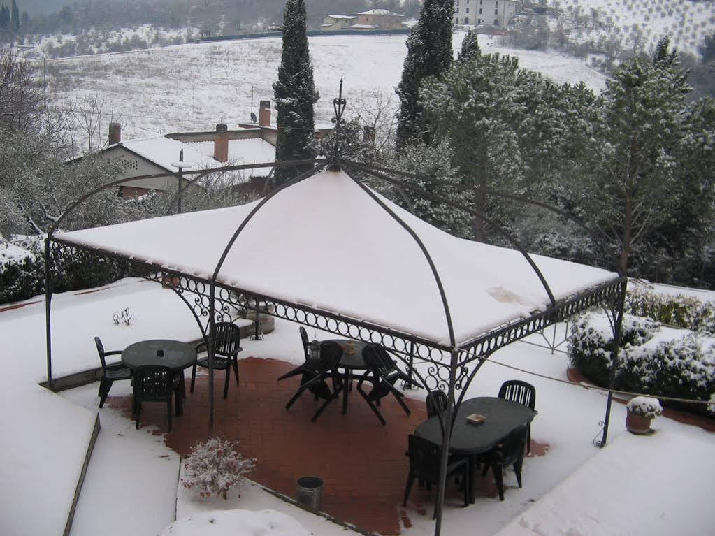 Albergo Villa Cristina 斯波莱托 外观 照片